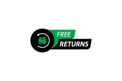 Free badge design vector Product Image 1