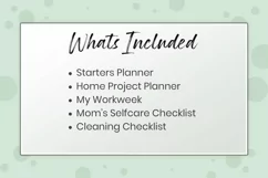 Free Stay At Home Mom Planner | Stay At Home Mom Schedule Product Image 4