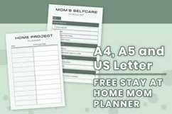 Free Stay At Home Mom Planner | Stay At Home Mom Schedule Product Image 9