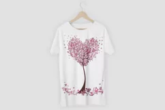 Family Tree of life PNG, Love Heart Tree Vector illustration Product Image 5