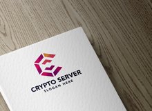 Crypto Server Letter C Logo Product Image 3