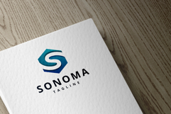 Hexagonal S Letter Logo Product Image 2