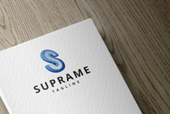 SUPRAME 3D Abstract S Letter Logo Product Image 2