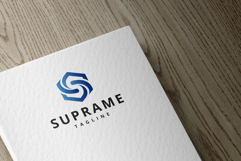 Hexagonal Flowing S Letter Logo Product Image 2