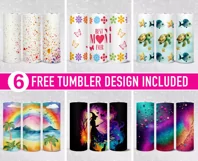 Best Mom Ever Tumbler Wrap, Mom Tumbler Wrap Product Image 3