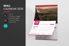 Wall Calendar 2026 Product Image 1