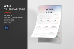 Wall Calendar 2026 Product Image 1