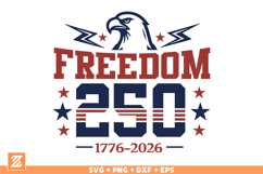 USA 250th anniversary SVG, America SVG, 4th of July SVG PNG Product Image 1