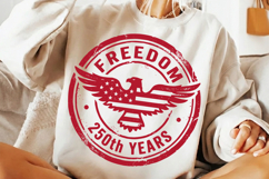 freedom 250 svg, 250 years anniversary, 4th of july svg, patriotic eagle png, 1776-2026 svg, american flag eagle, independence day svg, liberty 250 png, usa pride sublimation, patriotic shirt design