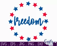 4th of July Svg, America Farmhouse Sign, Freedom Product Image 2