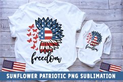 Sunflower Patriotic Sublimation Bundle- High-Quality 300 DPI Product Image 7
