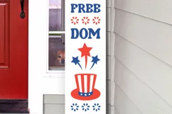 Freedom Porch Sign SVG,Freedom Quote SVG,Liberty Bell SVG Product Image 2