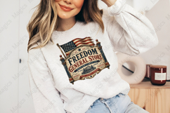 Freedom General Store Vintage Americana Sign PNG Product Image 4