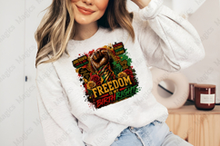 Freedom Is My Birthright Juneteenth PNG Sublimation Design Product Image 4