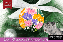 Freesia Modern Floral Ornament PNG Sping Flower PNG Product Image 1
