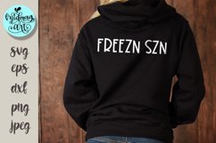 FREEZN SZN svg, winter svg Product Image 1