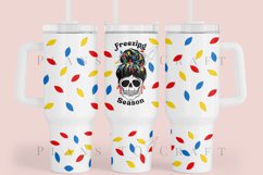 Bundle 6 Christmas 40oz Tumbler Sublimation Wrap SVG Product Image 4