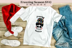 freezing season christmas png svg vectors with transparent background high resolution for cricut silhouette and sublimation machine