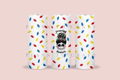 Bundle 6 Christmas Skinny Tumbler Sublimation Wrap SVG Product Image 4