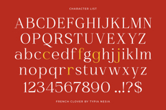 French Clover - Beauty Elegant Ligature Serif Product Image 2