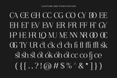 French Clover - Beauty Elegant Ligature Serif Product Image 3