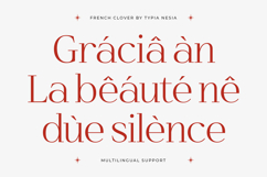 French Clover - Beauty Elegant Ligature Serif Product Image 4