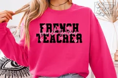 French Teacher SVG PNG - Language Teacher Product Image 1