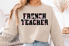 French Teacher SVG PNG - Language Teacher Product Image 2