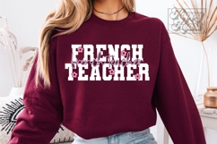 French Teacher SVG PNG - Language Teacher Product Image 4