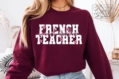 French Teacher SVG PNG - Language Teacher Product Image 4