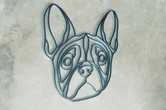 French Bulldog Laser Cut File| Layered Dog SVG Product Image 3