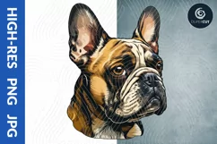 French Bulldog Dog Breed - sublimation PNG Product Image 1
