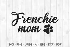 frenchie mom svg