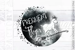 Frequent flyer png, witch png Product Image 1