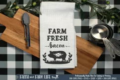 Farm Fresh Bacon | Farmhouse SVG Product Image 4