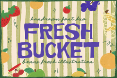 Fresh Bucket - Handwritten Font Duo Product Image 1