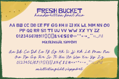 Fresh Bucket - Handwritten Font Duo Product Image 7