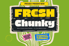 Fresh Chunky Retro Groovy Sans Display Product Image 1