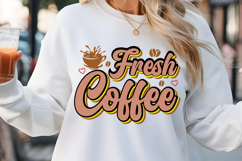 fresh coffee SVG, Coffee SVG Product Image 1