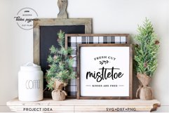 Fresh Cut Mistletoe Sign | Farmhouse Christmas svg Product Image 1
