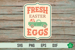 Fresh Easter Eggs SVG is great for creating wonderful decorations, T-Shirts, Mugs and to use as a gift tag.