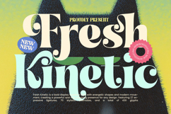 Fresh Kinetic - Modern Display Font Product Image 1