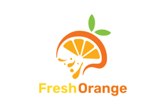 Fresh orange logo vector illustration Product Image 1