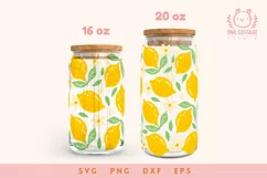 Fresh Yellow Lemons Libbey Wrap SVG PNG 1