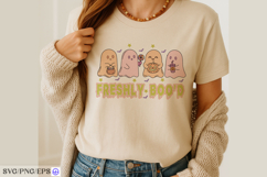 Halloween Coffee Hand-drawn SVG PNG T-shirt Design Product Image 3