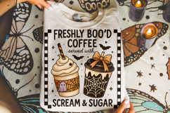 Halloween Coffee PNG, Spooky PNG, Pumpkin PNG, Ghost PNG Product Image 4