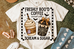Halloween Coffee PNG, Spooky PNG, Pumpkin PNG, Ghost PNG Product Image 1