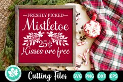 Christmas SVG | Freshly Picked Mistletoe Product Image 1