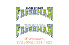 Class of 2029 Freshman shirt svg, Custom First year svg Product Image 4