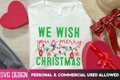We Wish you a Merry Christmas SVG | Christmas SVG Design Product Image 2
